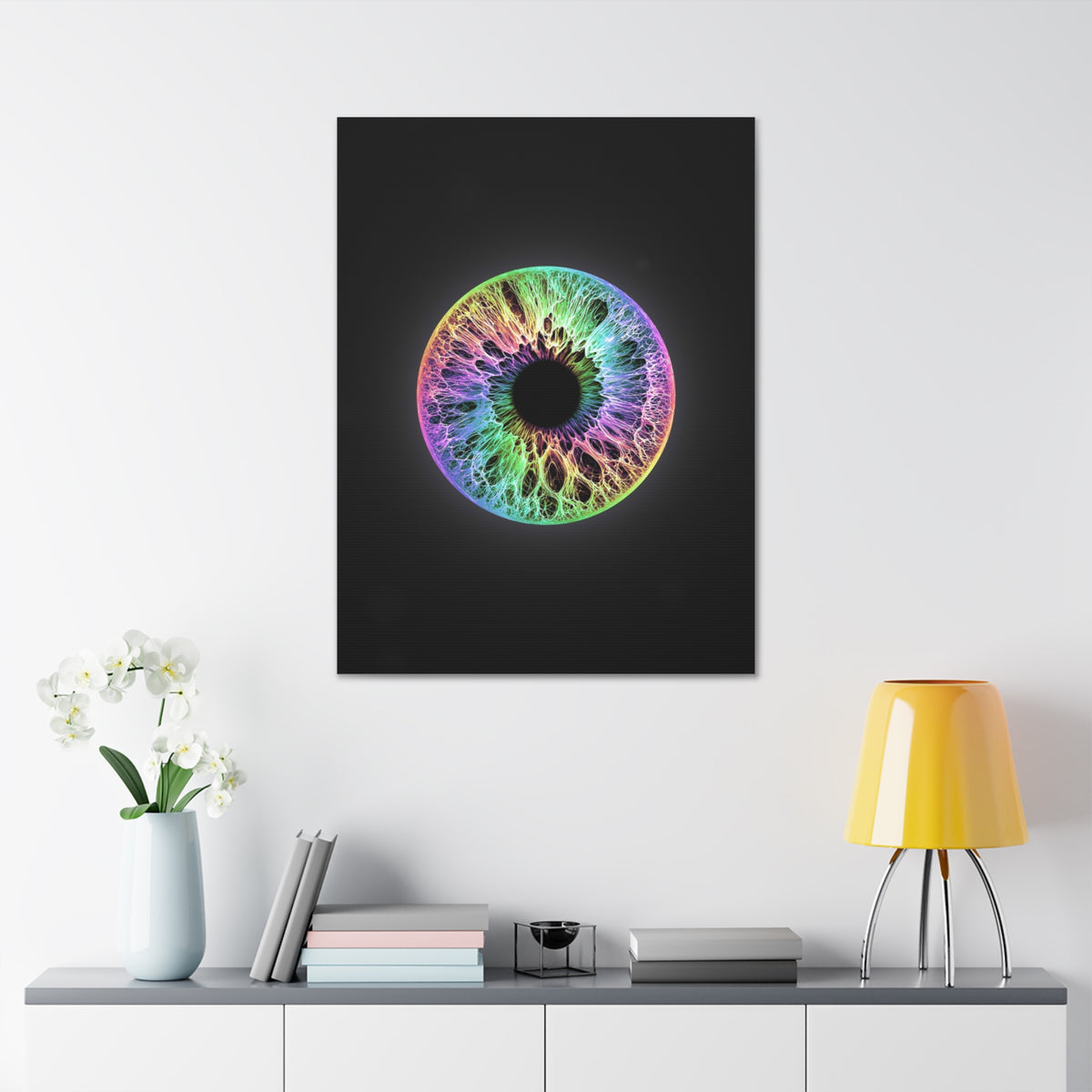 BLXNTT Iris – Lace Web Holographic Glossy Canvas