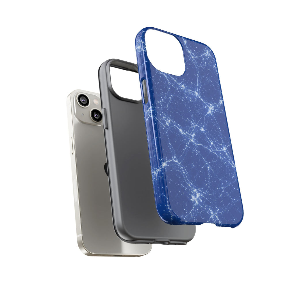 Neon Mycelium - Blueprint Phone Case