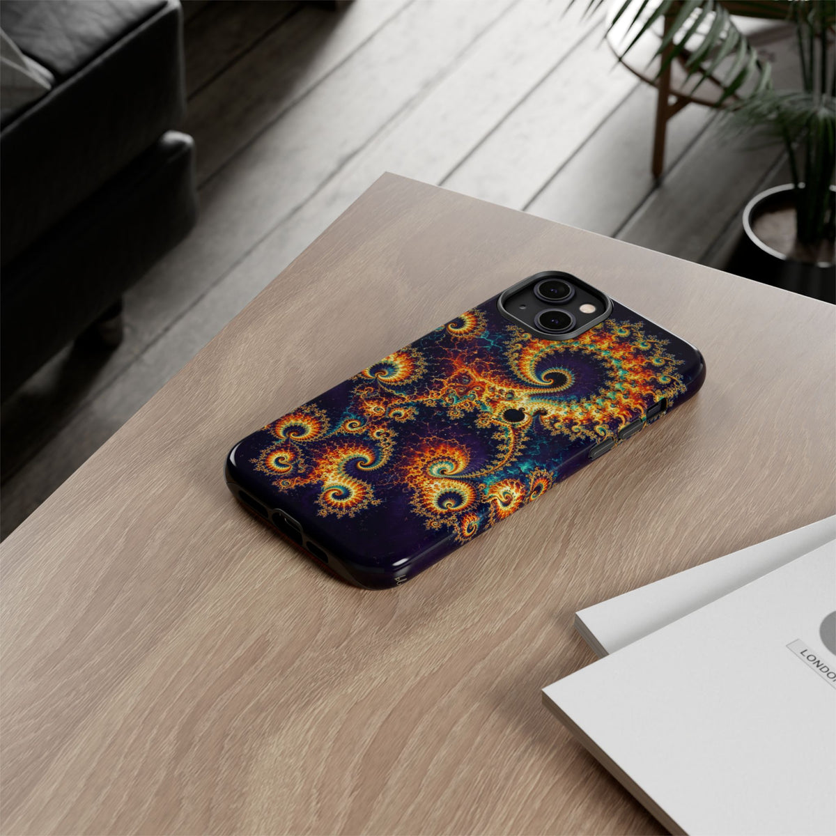 Copper Infinity - Infrared Phone Case