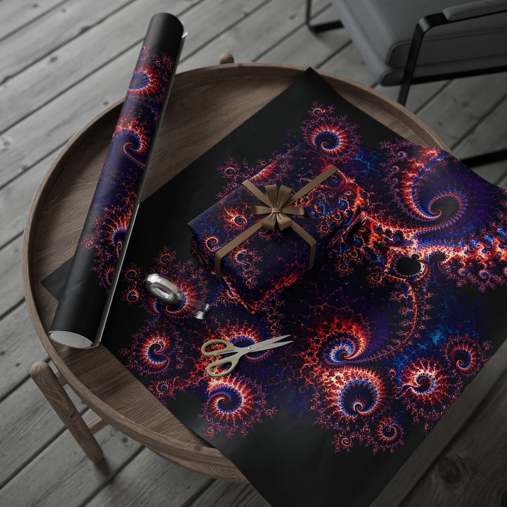 Copper Infinity - Jewel Tones Wrapping Paper