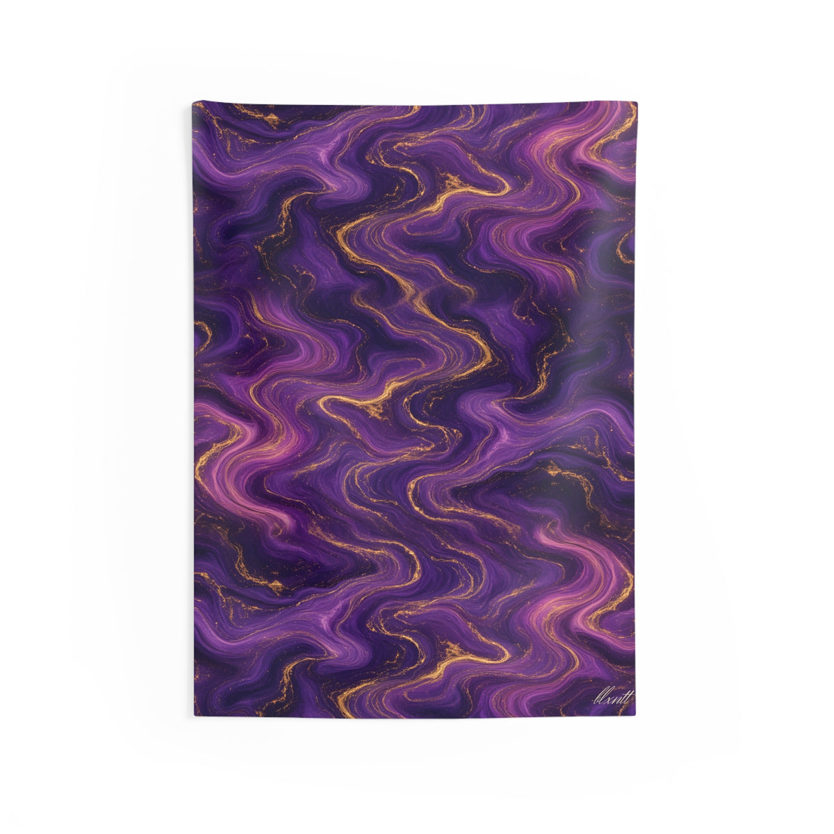 Royal Purple Marble Tapestry