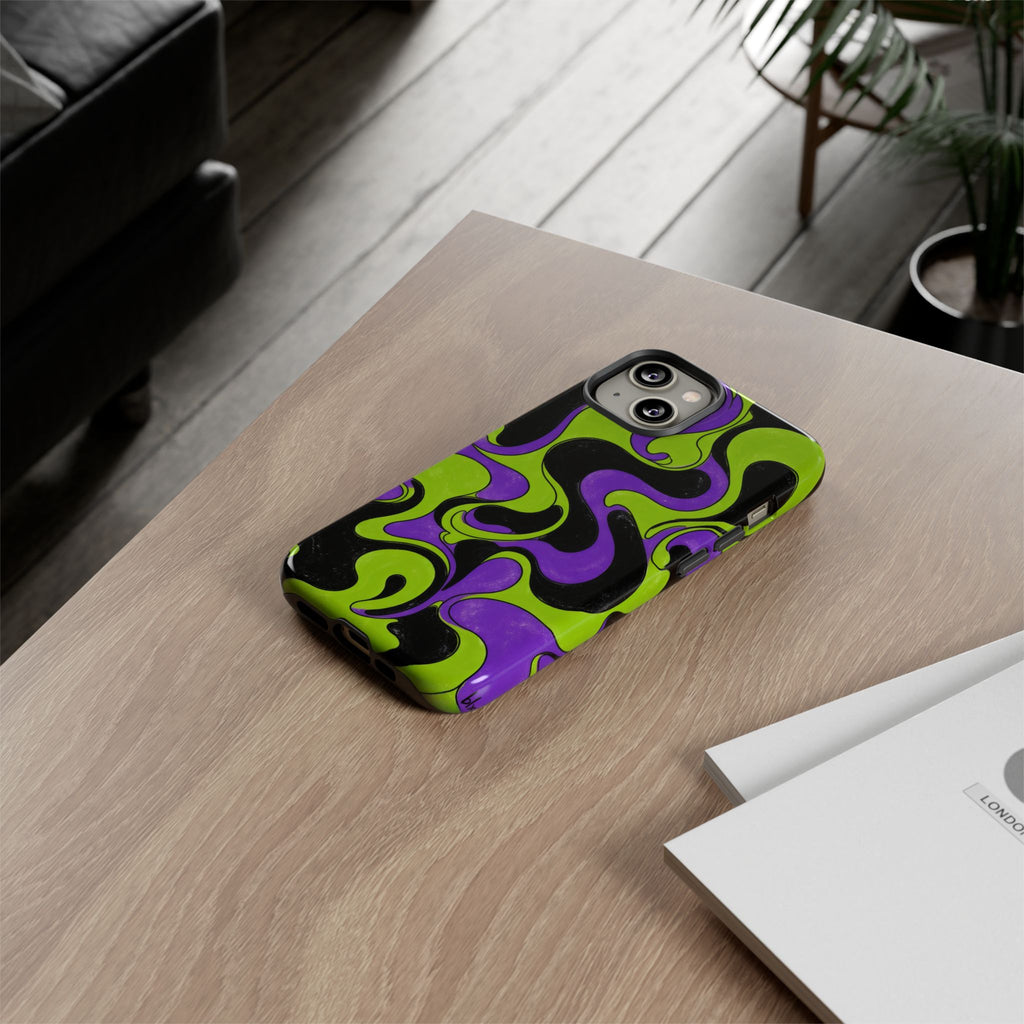 Fillmore Flow - Lime & Purple Phone Case