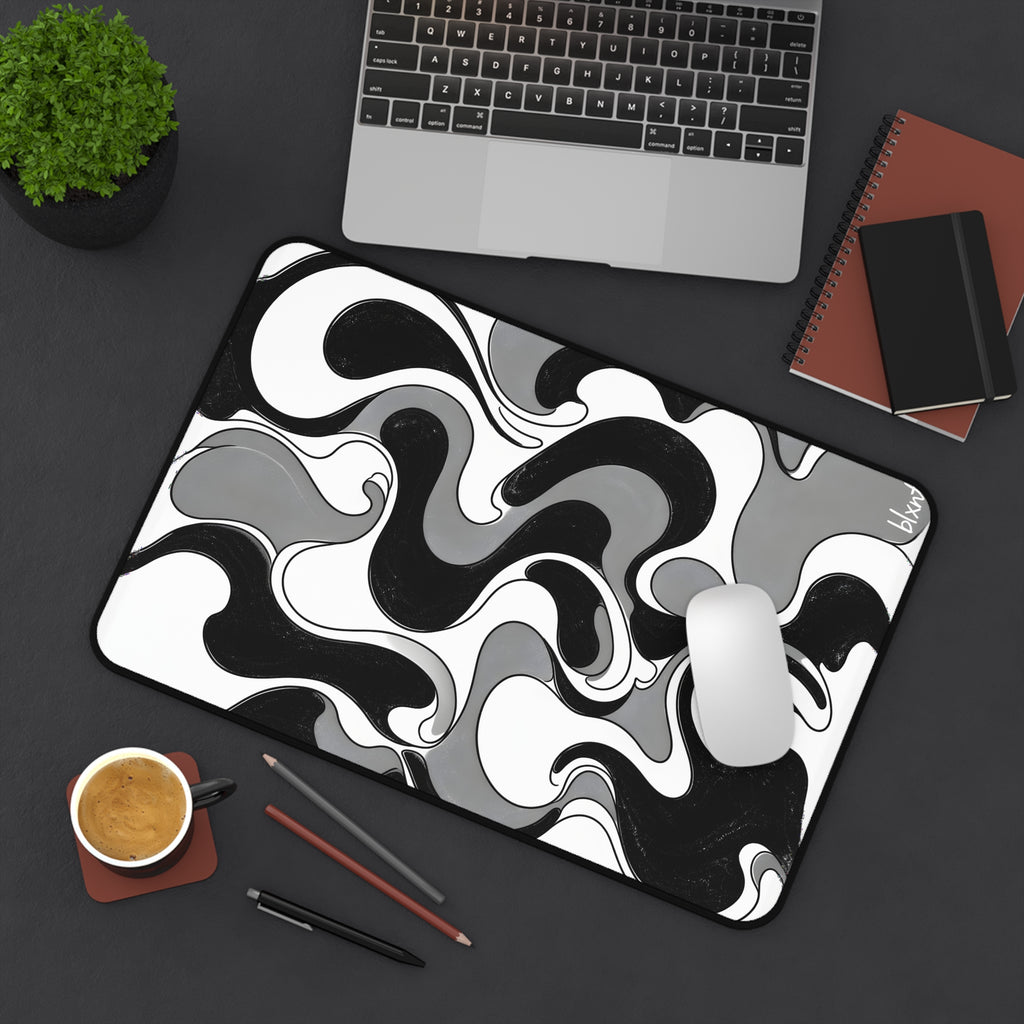 Fillmore Flow - Monochrome Desk Mat