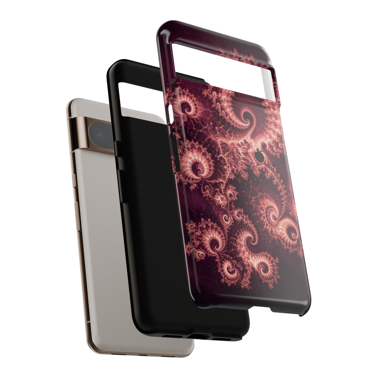 Copper Infinity - Rose Quartz Phone Case