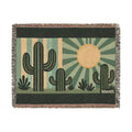 BLXNTT Green Hippie Woven Blanket #1