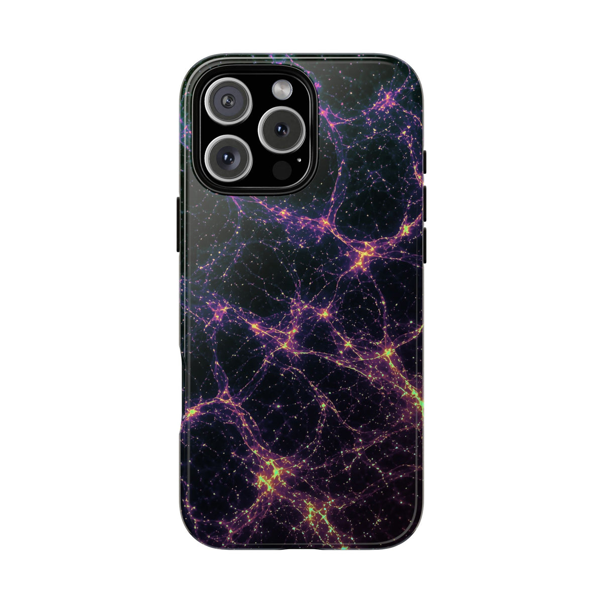 Neon Mycelium - Holographic Phone Case