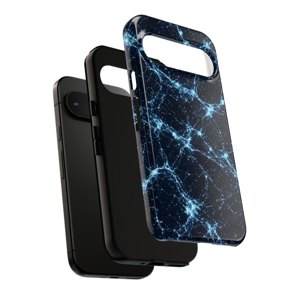 Neon Mycelium - Ice Crystal Phone Case
