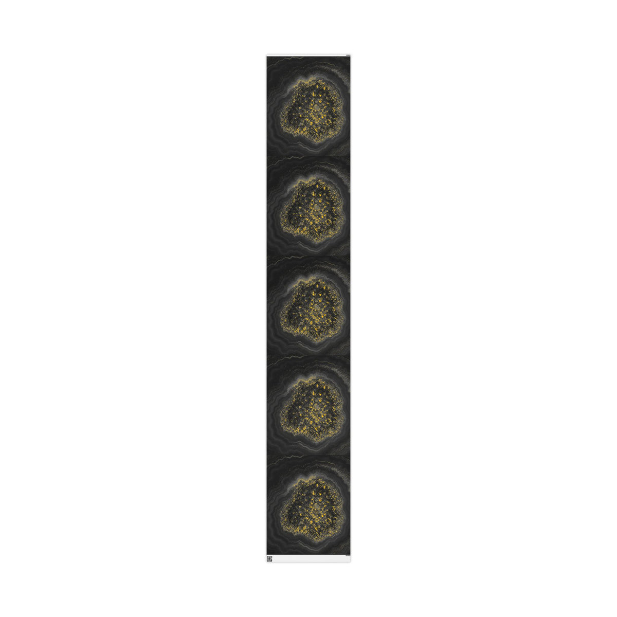 Geode Core - Mono Gold Spark Wrapping Paper