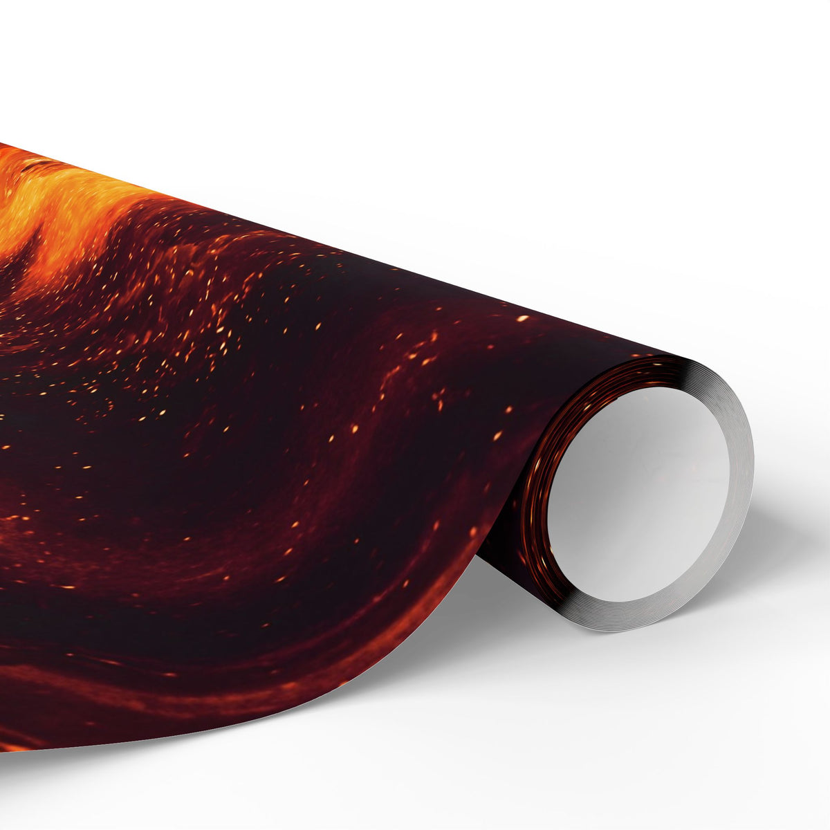 Geode Core - Molten Lava Wrapping Paper