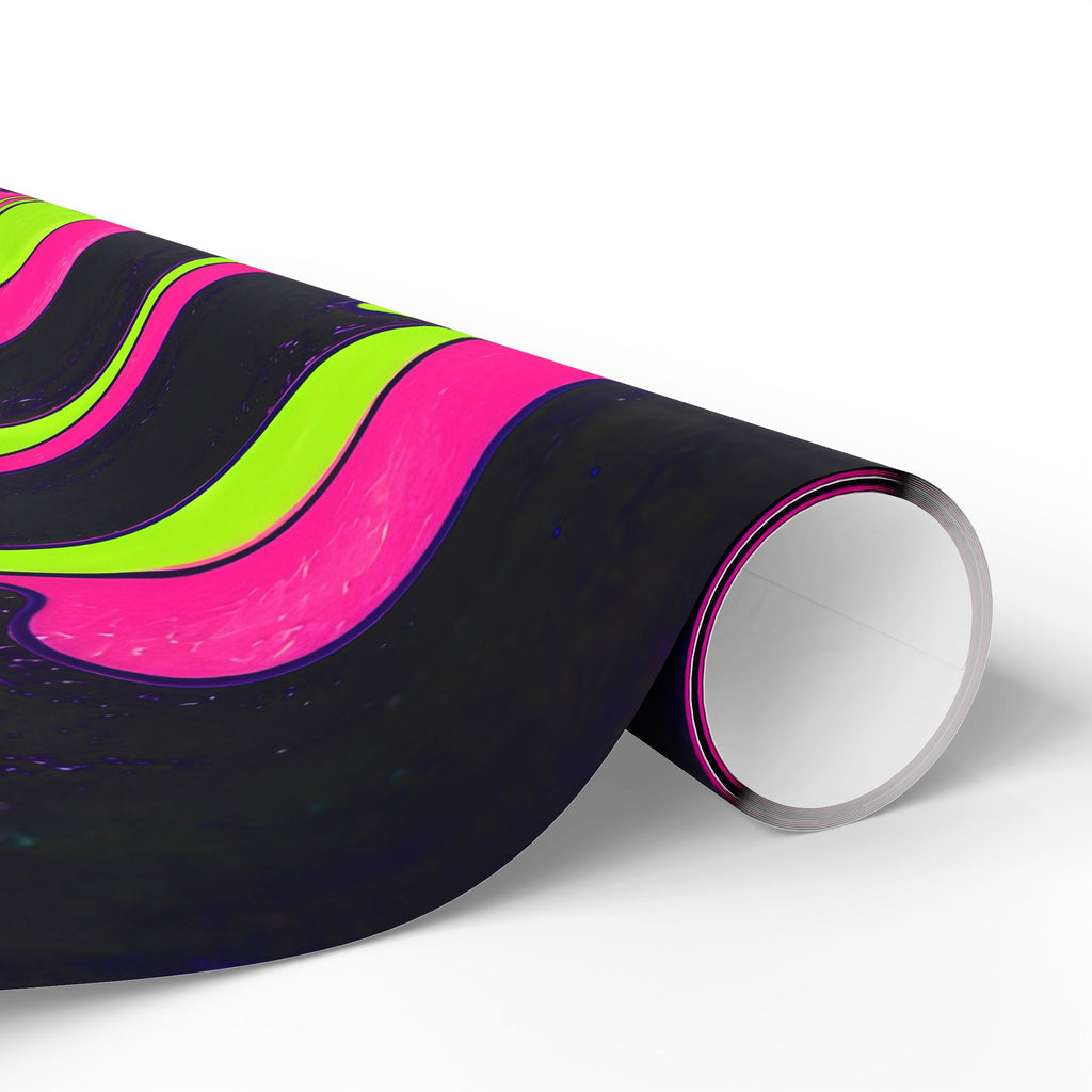 Fillmore Flow - Blacklight Wrapping Paper