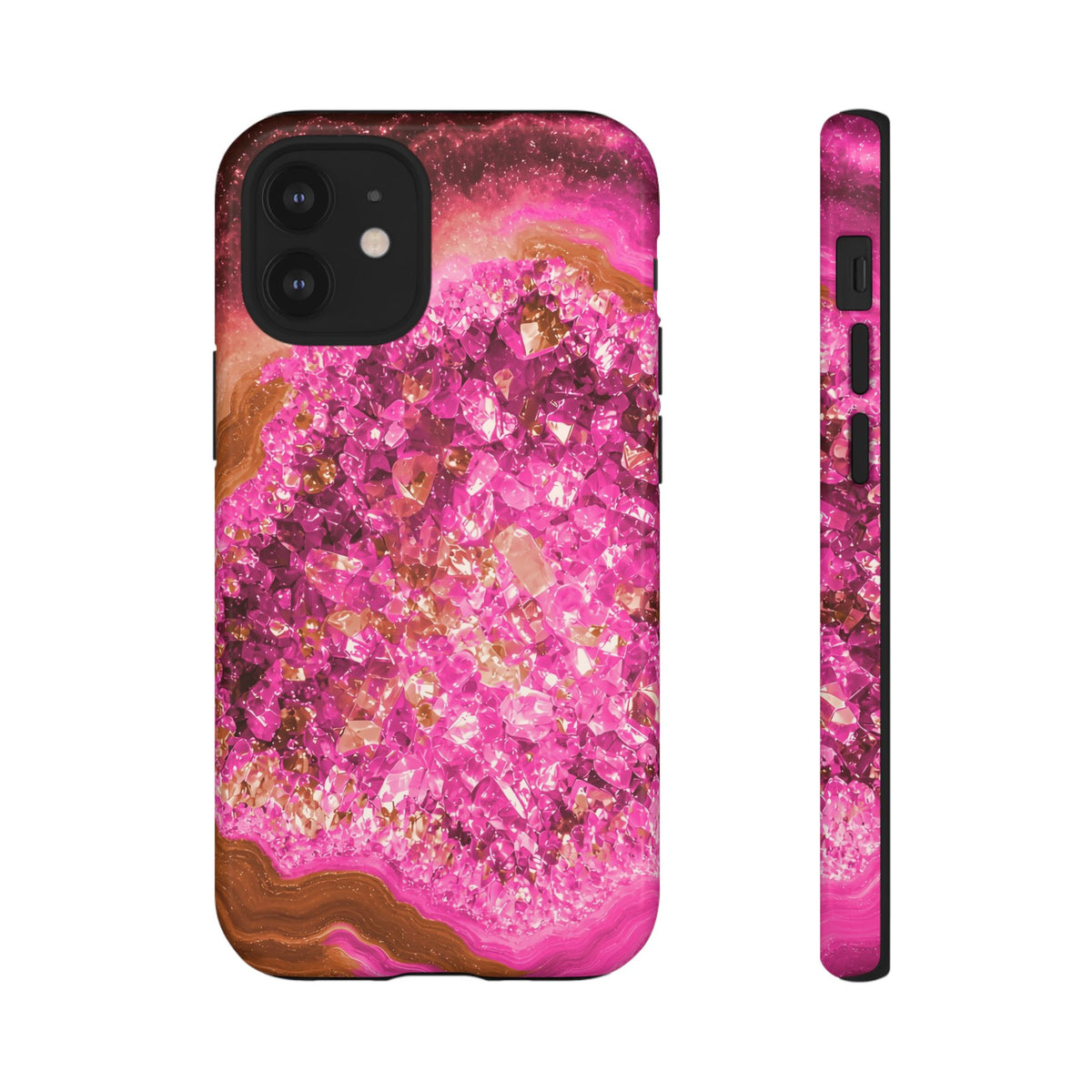 Geode Core - Terracotta Neon Phone Case