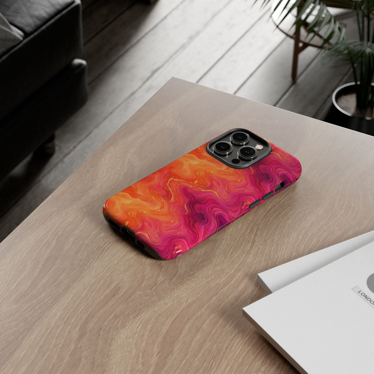 Sunset Marble Phone Case