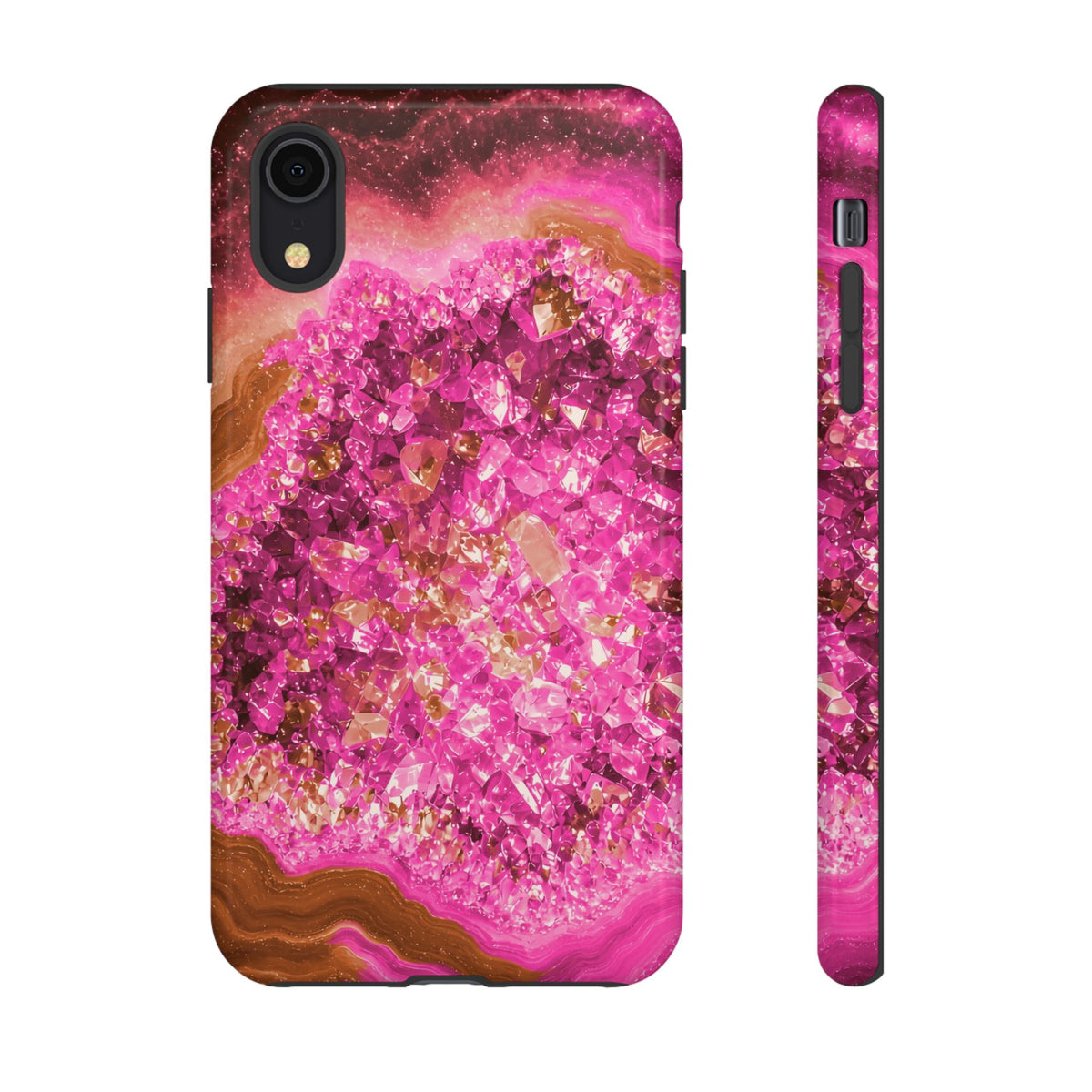 Geode Core - Terracotta Neon Phone Case