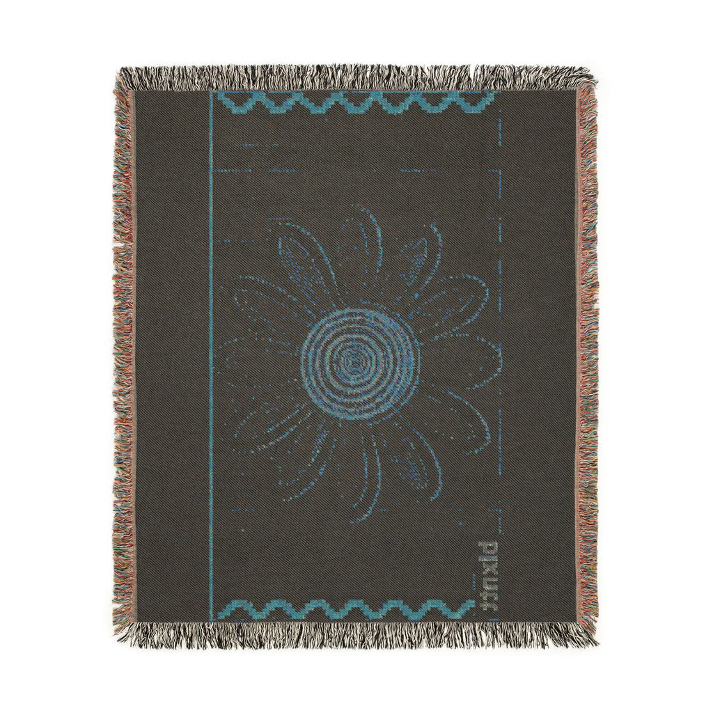 BLXNTT Yellow Hippie Woven Blanket #1