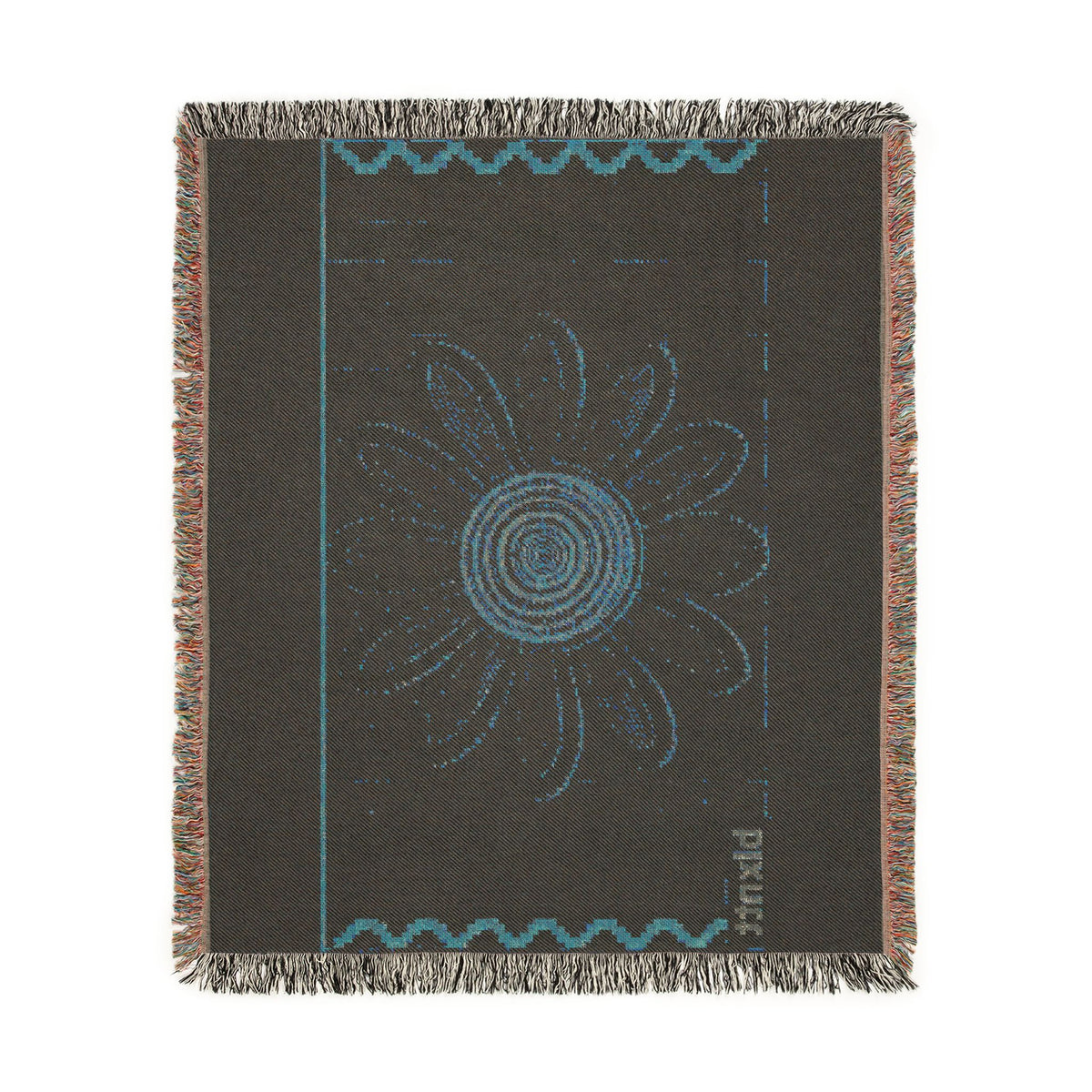 BLXNTT Yellow Hippie Woven Blanket #1