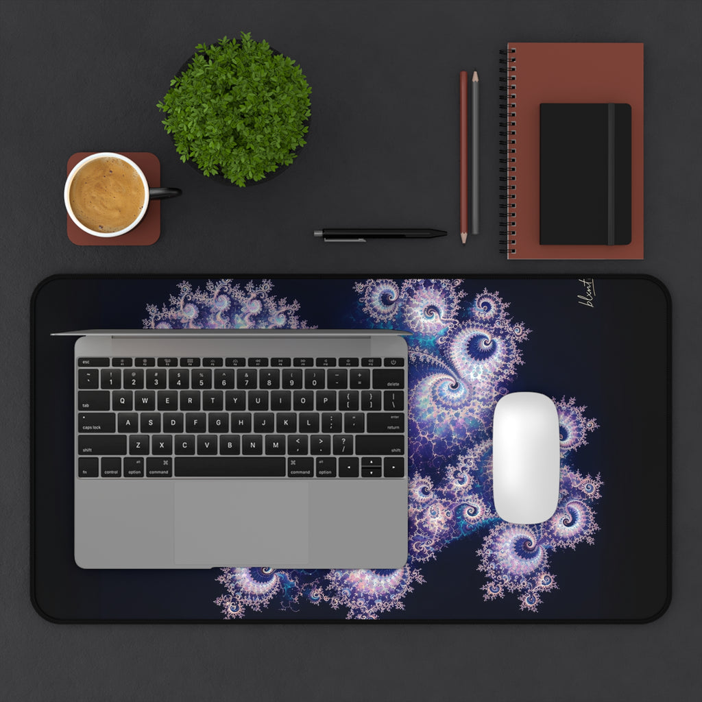 Copper Infinity - Holographic Opal Desk Mat
