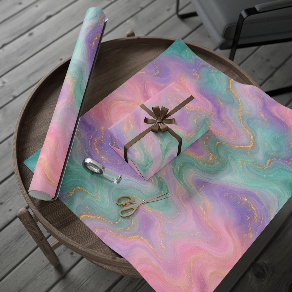 Pastel Marble Wrapping Paper