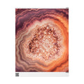 Geode Core - Peach Sorbet Wrapping Paper