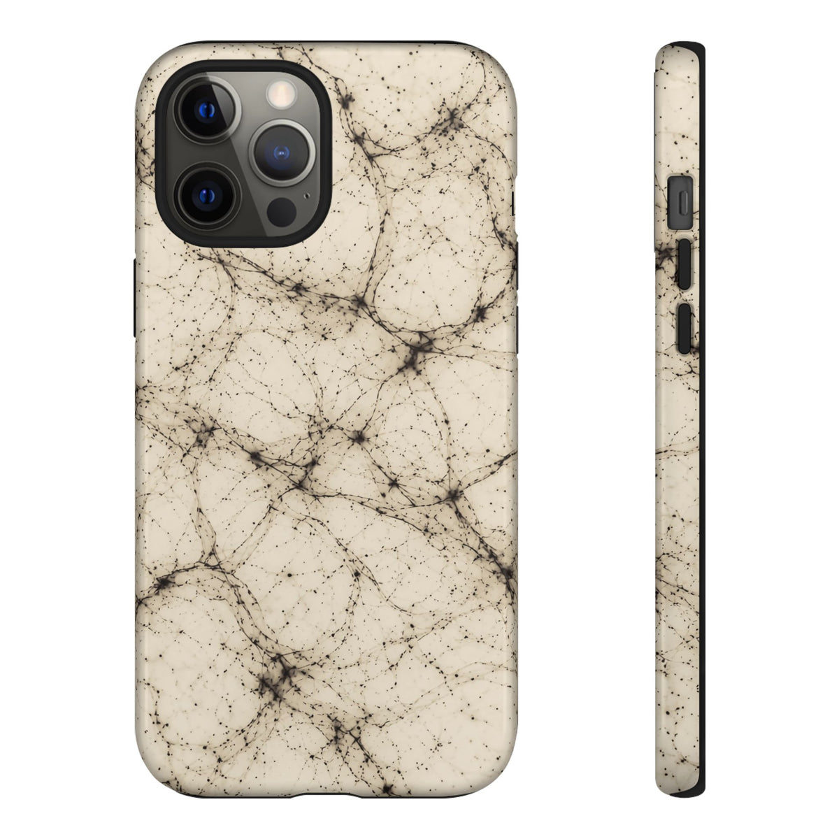 Neon Mycelium - Ink on Paper Phone Case