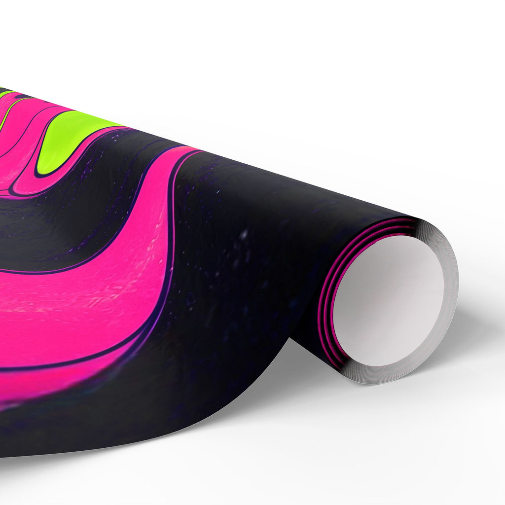Fillmore Flow - Blacklight Wrapping Paper