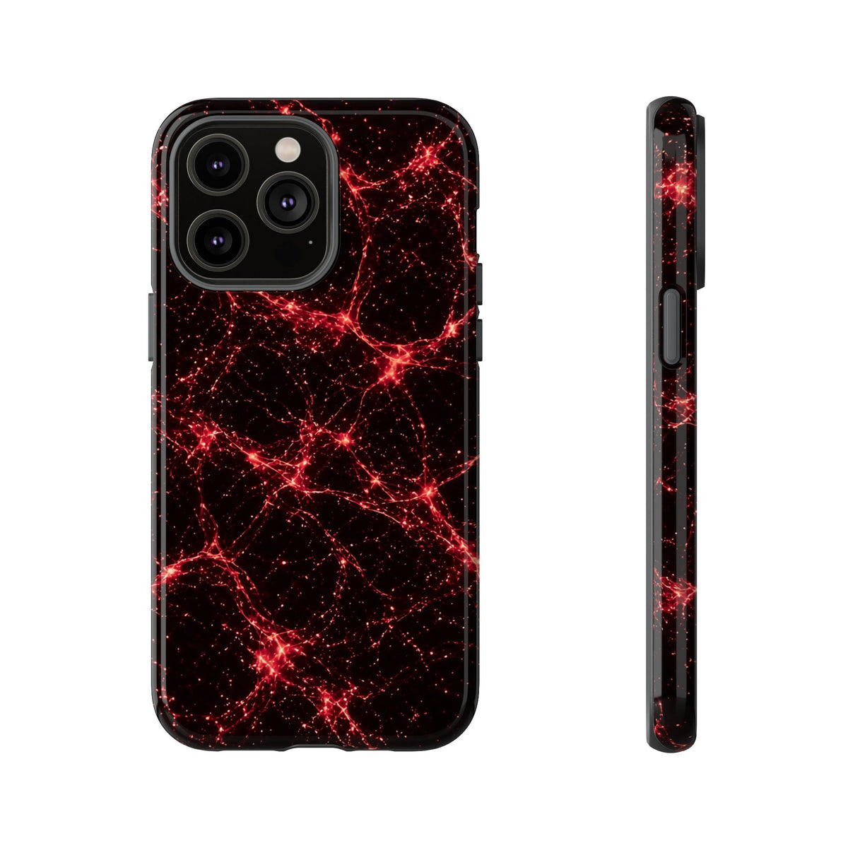 Neon Mycelium - Blood Moon Phone Case