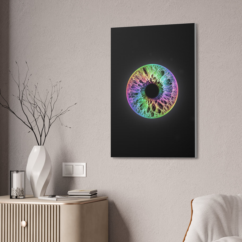 BLXNTT Iris – Lace Web Holographic Glossy Canvas
