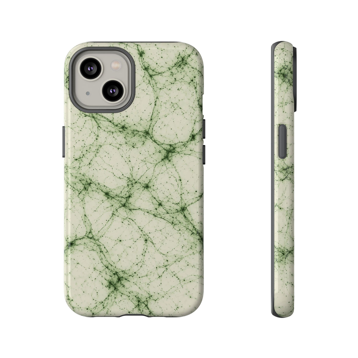 Neon Mycelium - Matcha Latte Phone Case
