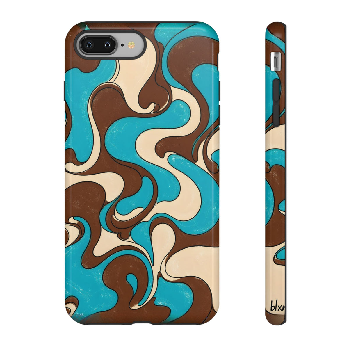 Fillmore Flow - Turquoise & Chocolate Phone Case