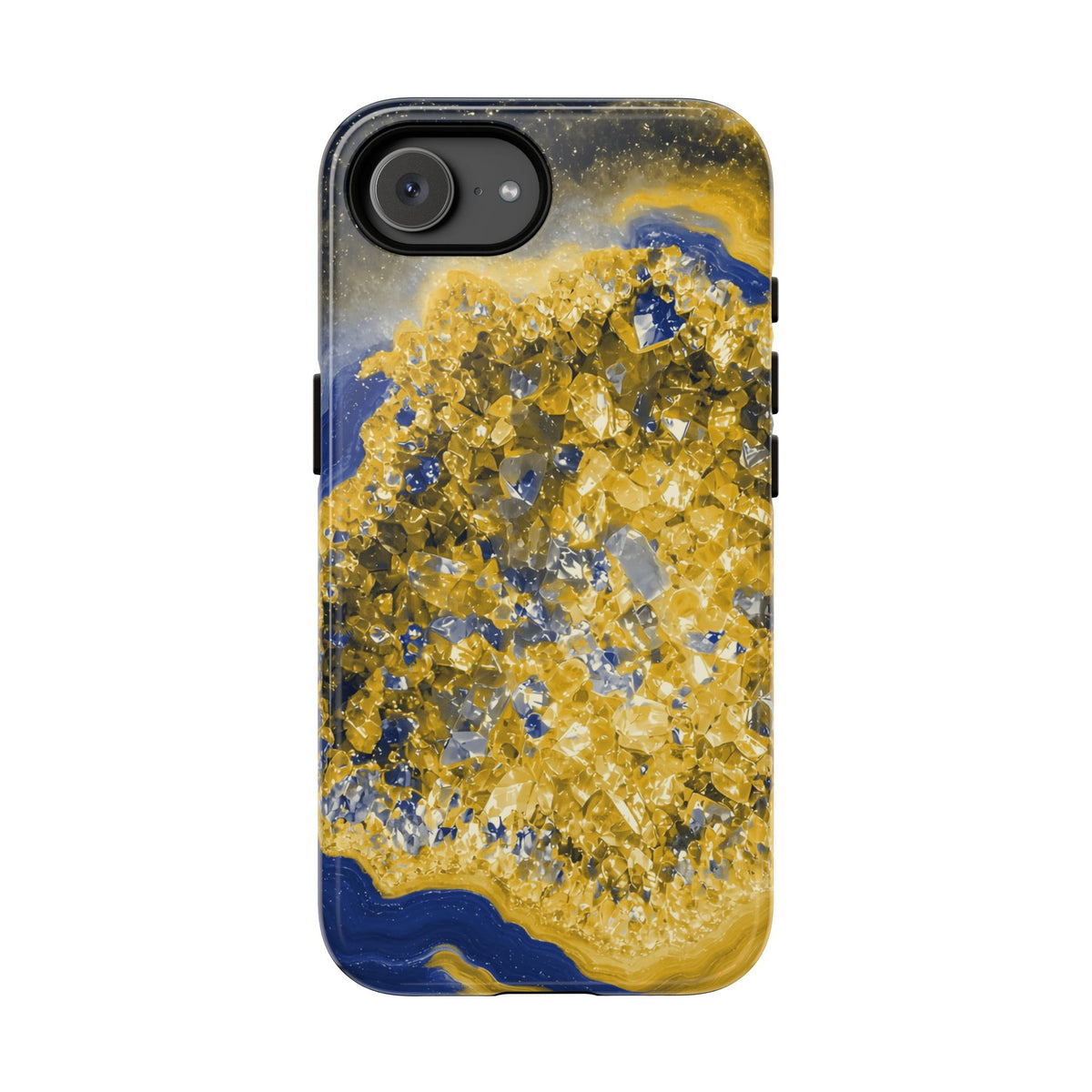 Geode Core - Mustard Navy Phone Case
