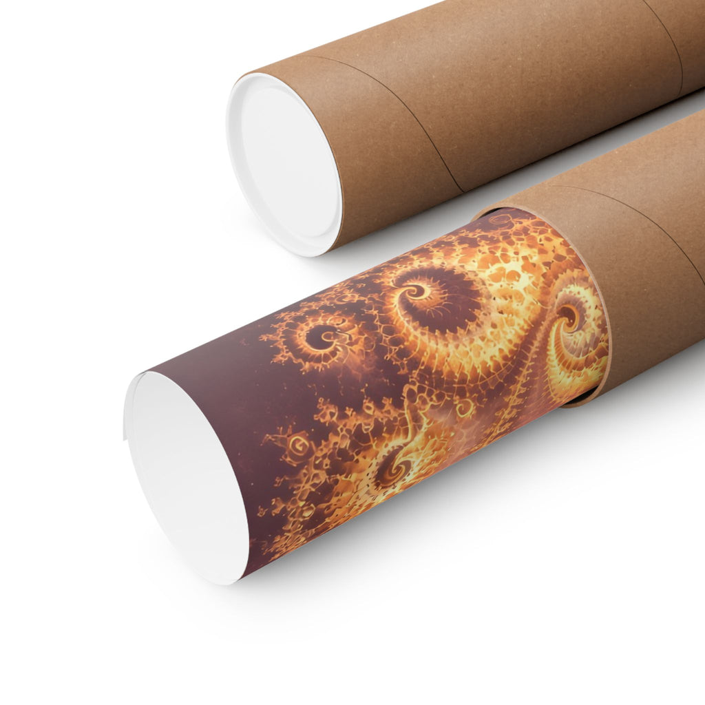 Copper Infinity - Golden Hour Poster