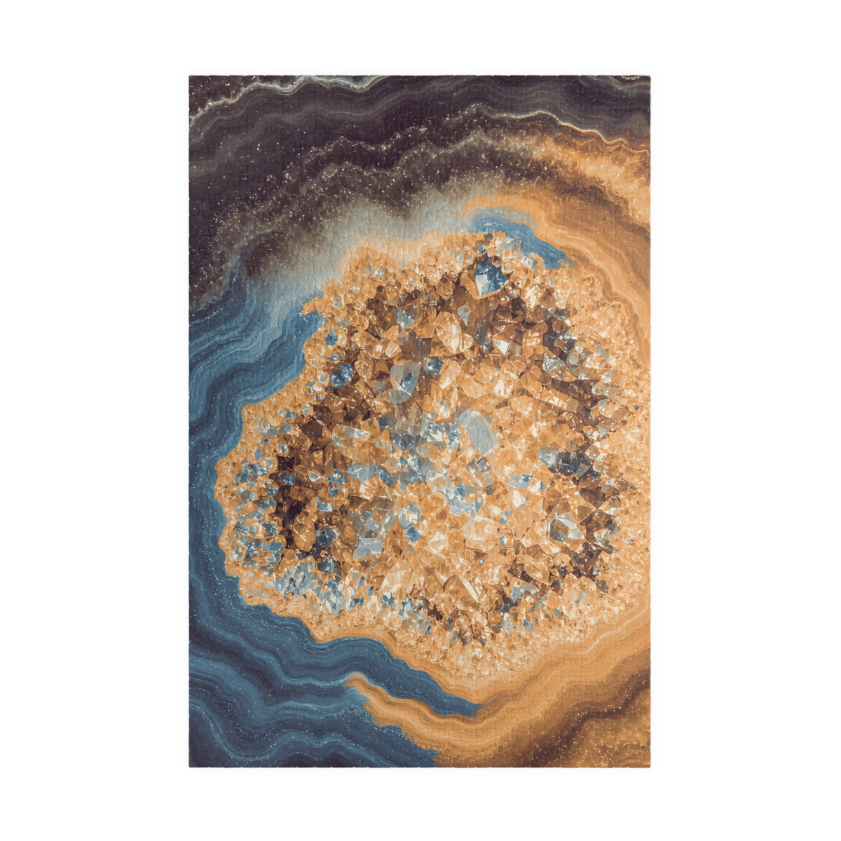 Geode Core - Desert Mirage Jigsaw Puzzle