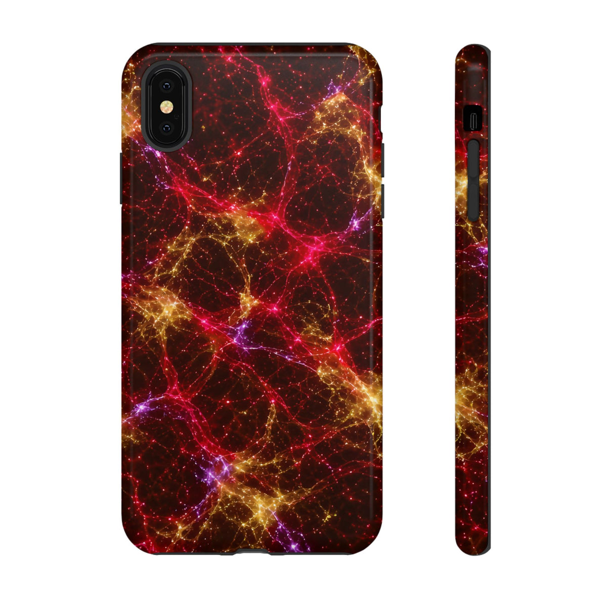 Neon Mycelium - Rainbow Nerve Phone Case