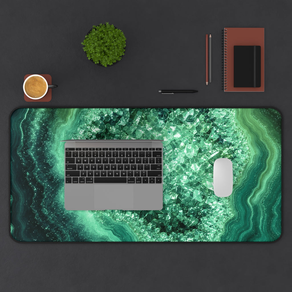 Geode Core - Jade Temple Desk Mat