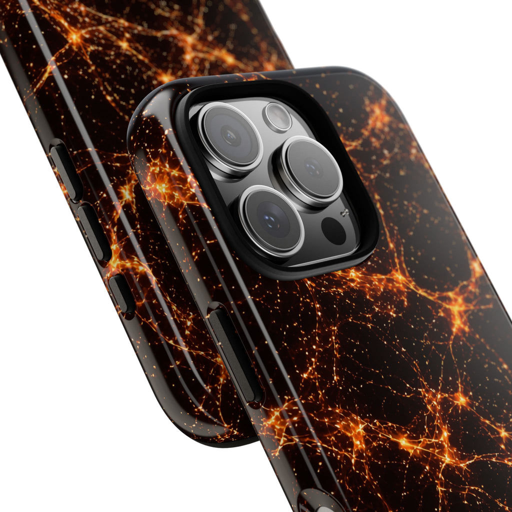 Neon Mycelium - Solar Flare Phone Case