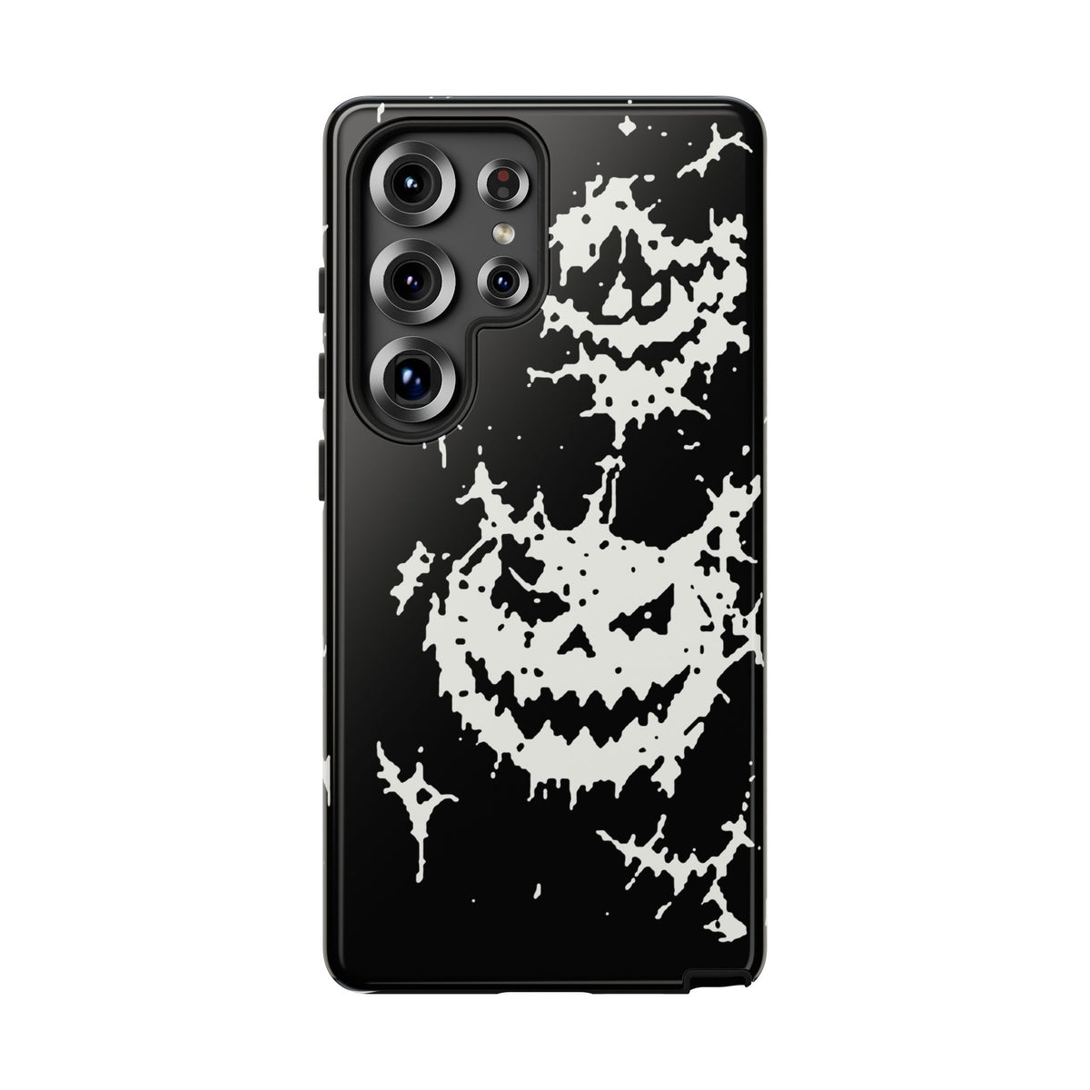 White Spiderweb Pumpkin Phone Case