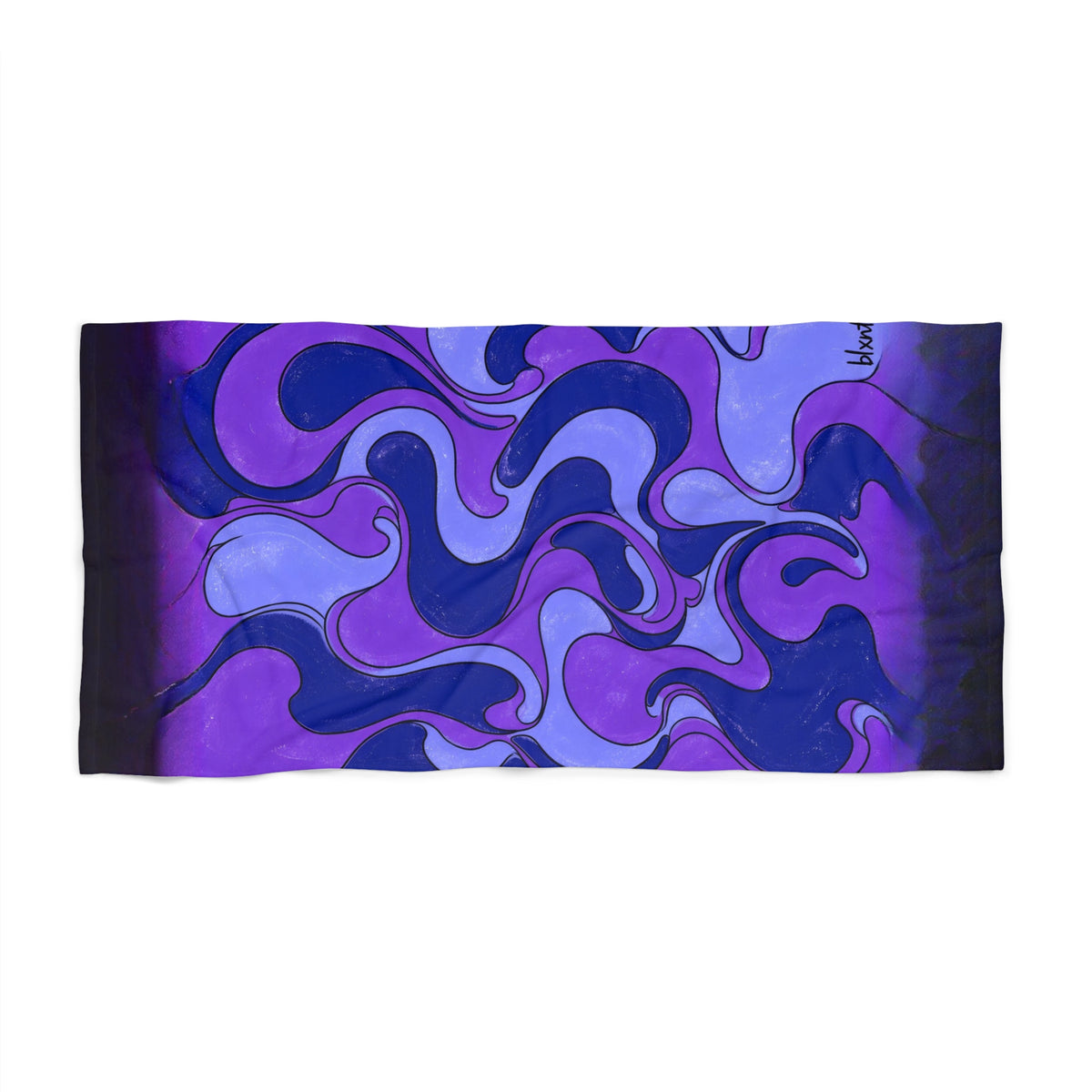 Fillmore Flow - Ultraviolet Beach Towel