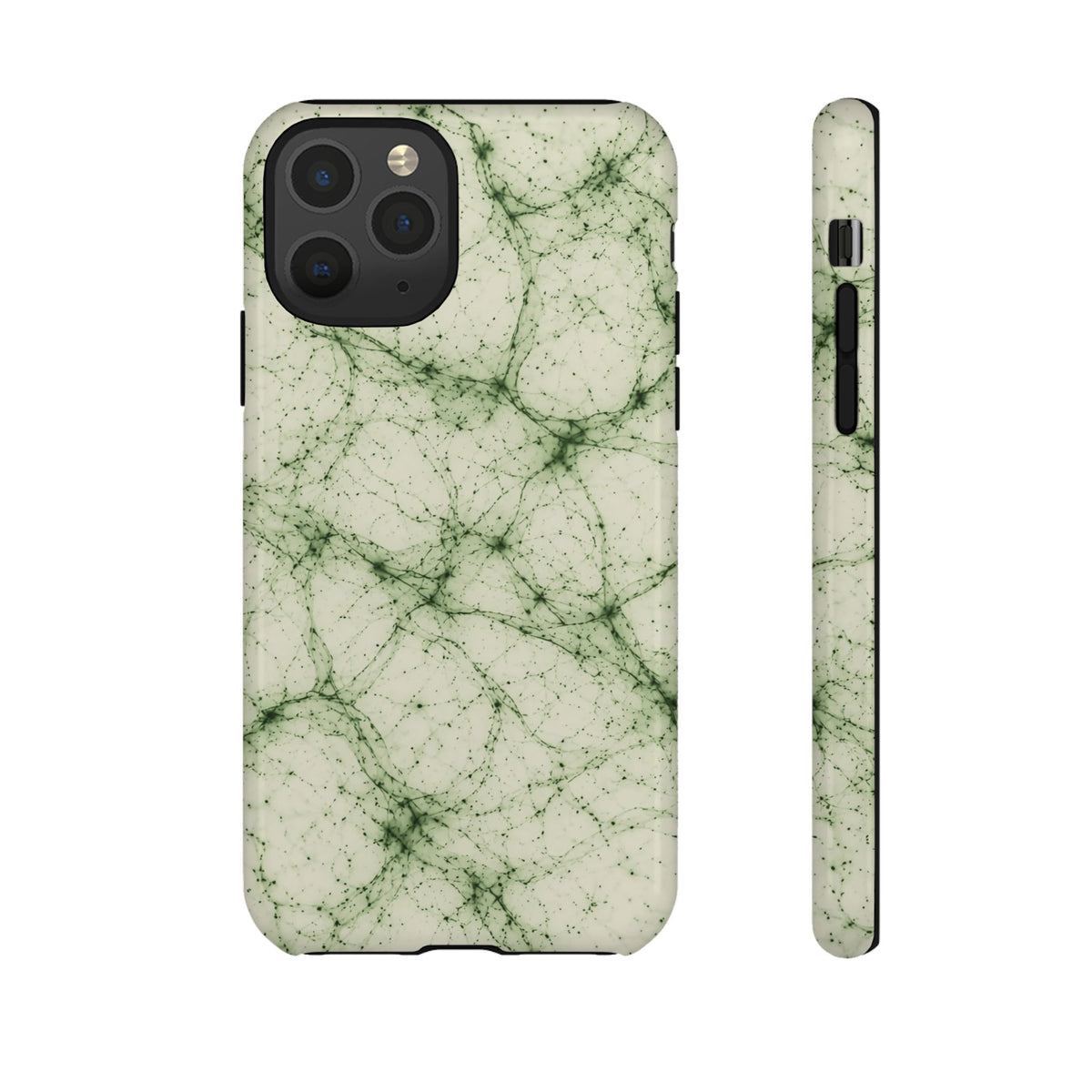 Neon Mycelium - Matcha Latte Phone Case