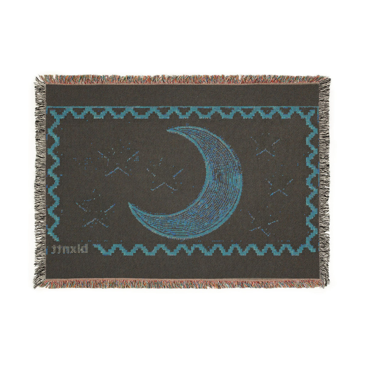 BLXNTT Yellow Hippie Woven Blanket #2