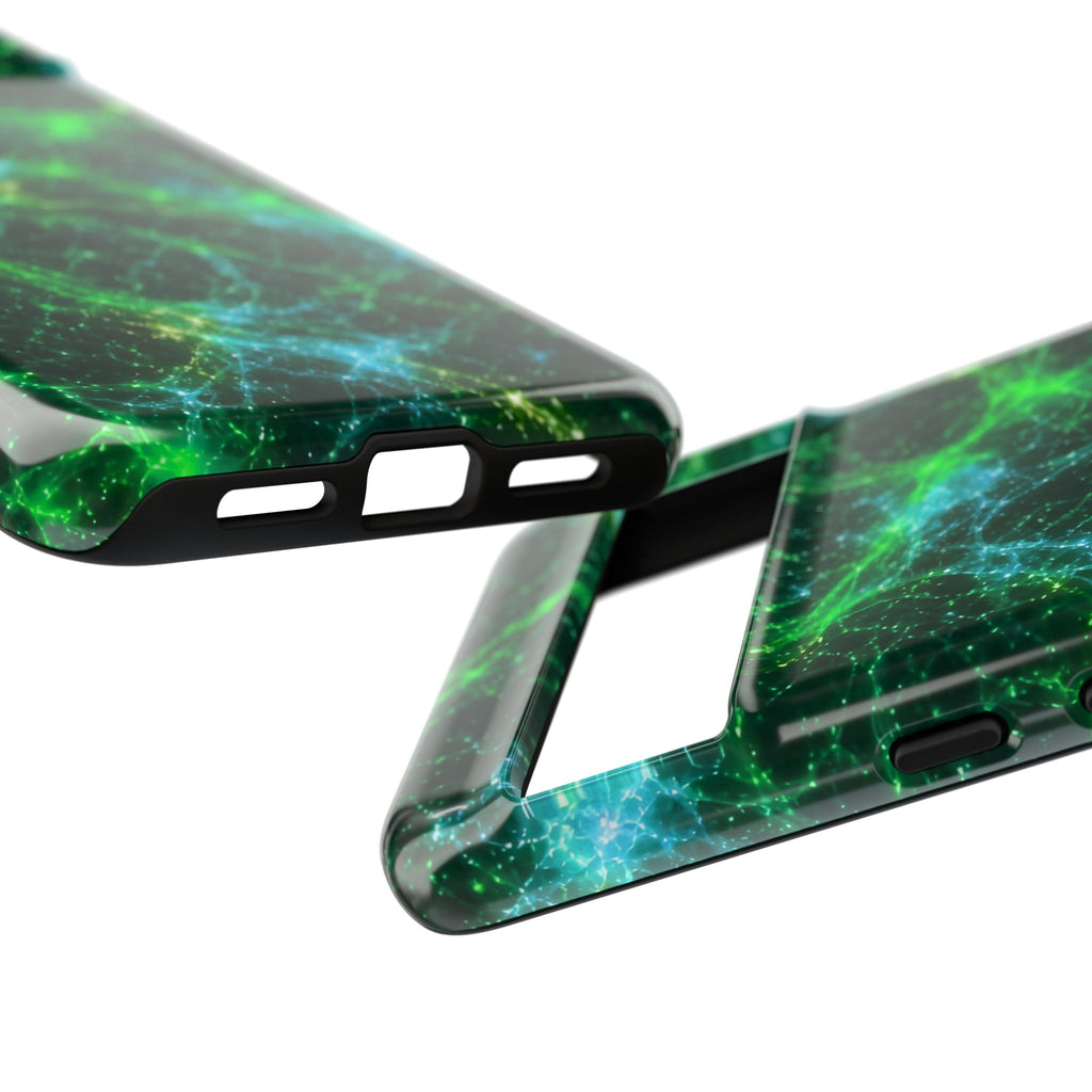 Neon Mycelium - Mermaid Phone Case