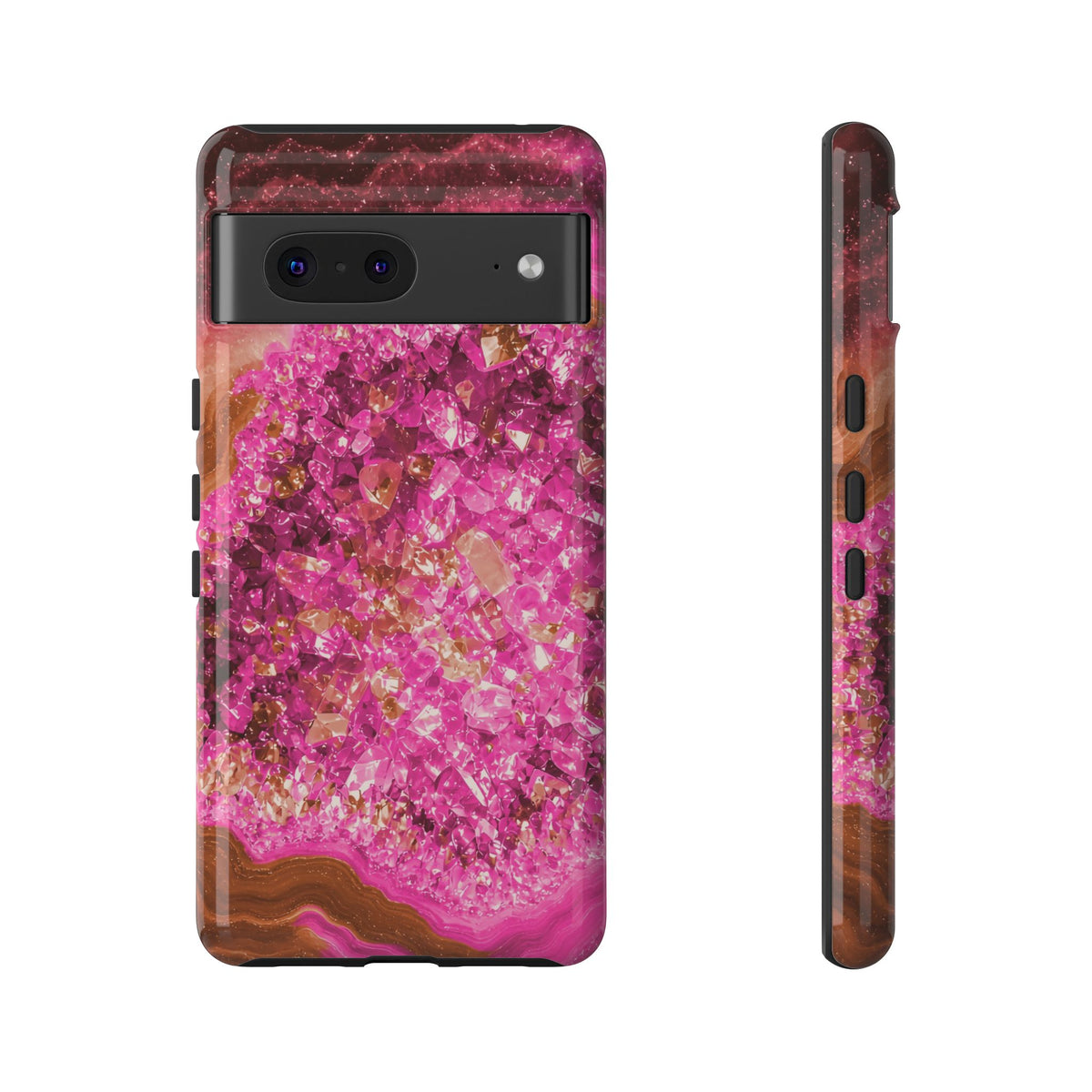 Geode Core - Terracotta Neon Phone Case