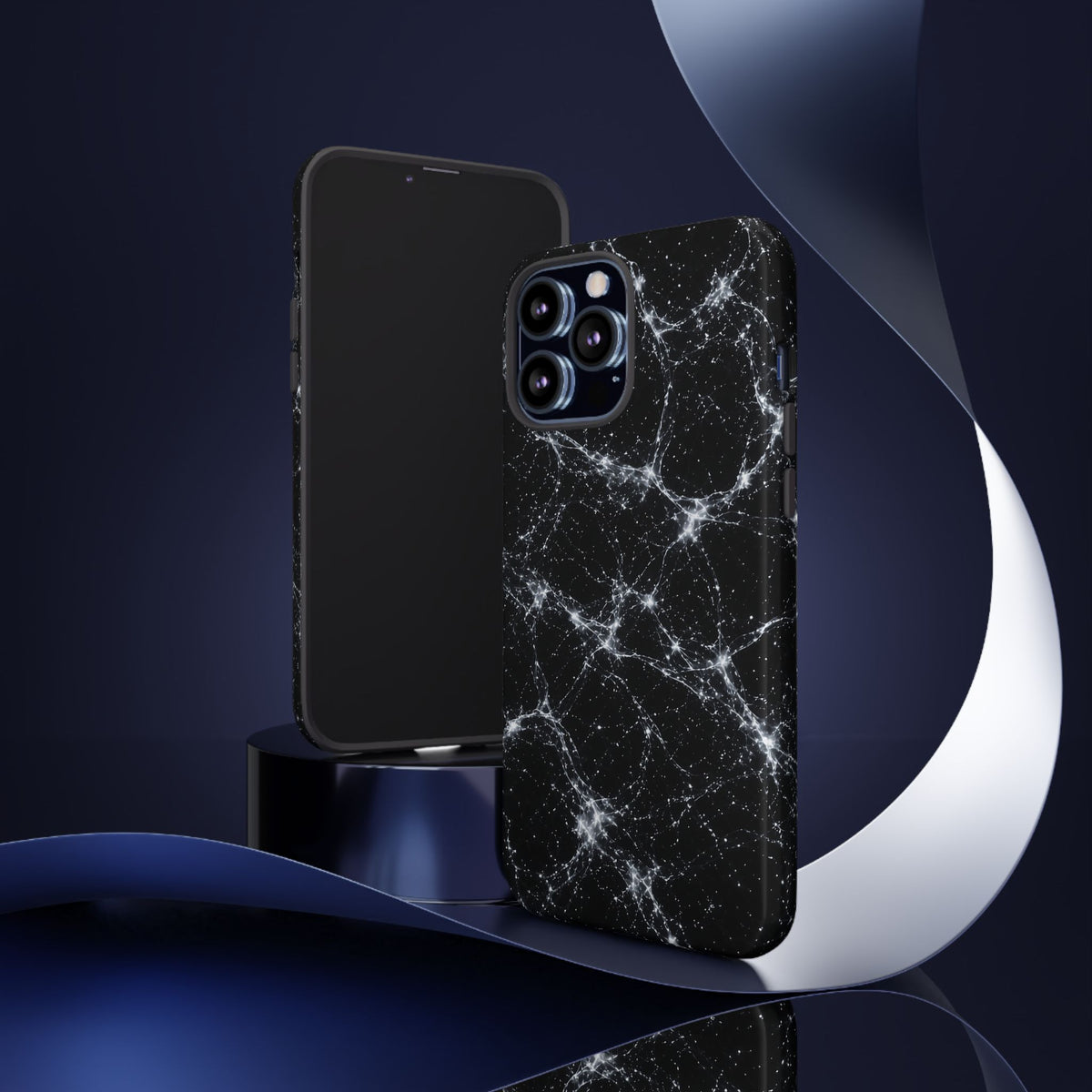 Neon Mycelium - Silver Ghost Phone Case