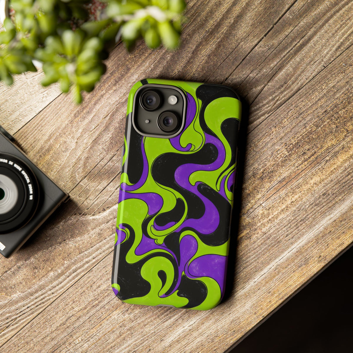Fillmore Flow - Lime & Purple Phone Case