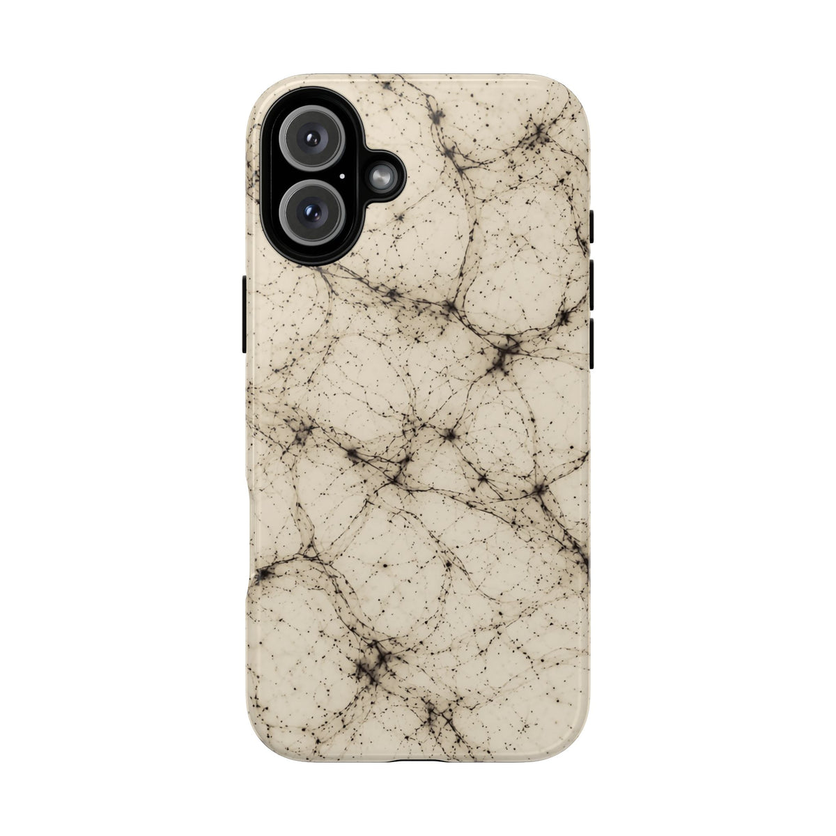 Neon Mycelium - Ink on Paper Phone Case