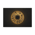 BLXNTT Iris – Lace Web Amber Glossy Canvas