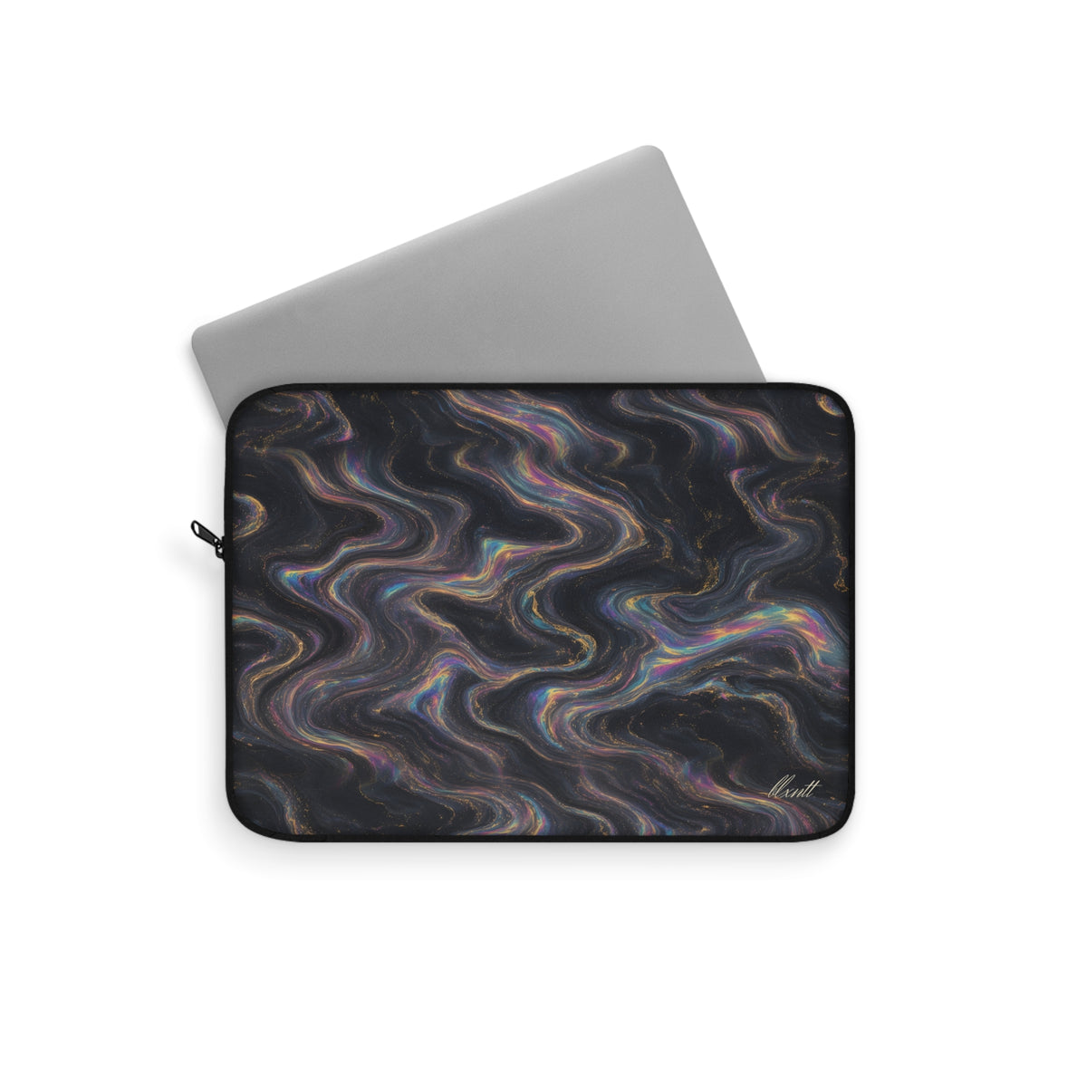 Galaxy Iridescent Marble Laptop Sleeve