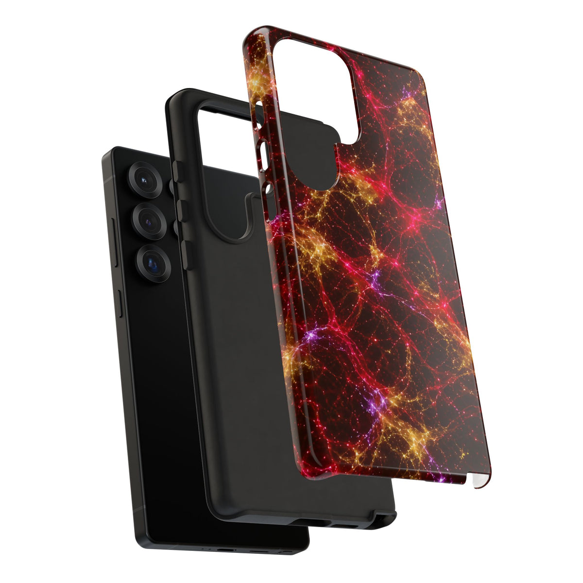 Neon Mycelium - Rainbow Nerve Phone Case