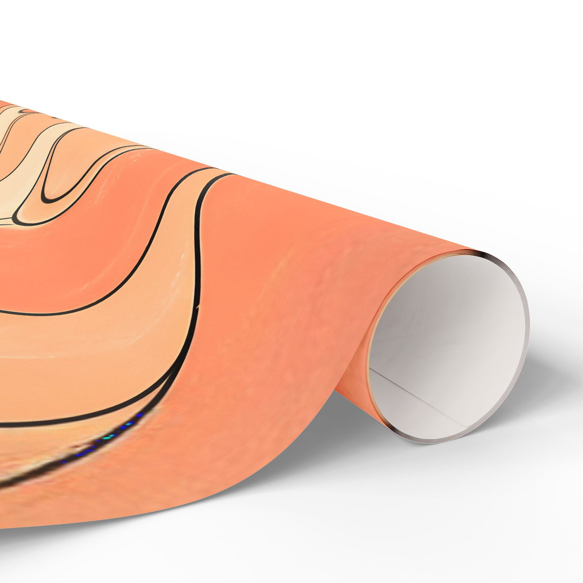 Fillmore Flow - Peach Wrapping Paper