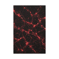 Neon Mycelium - Blood Moon Glossy Canvas