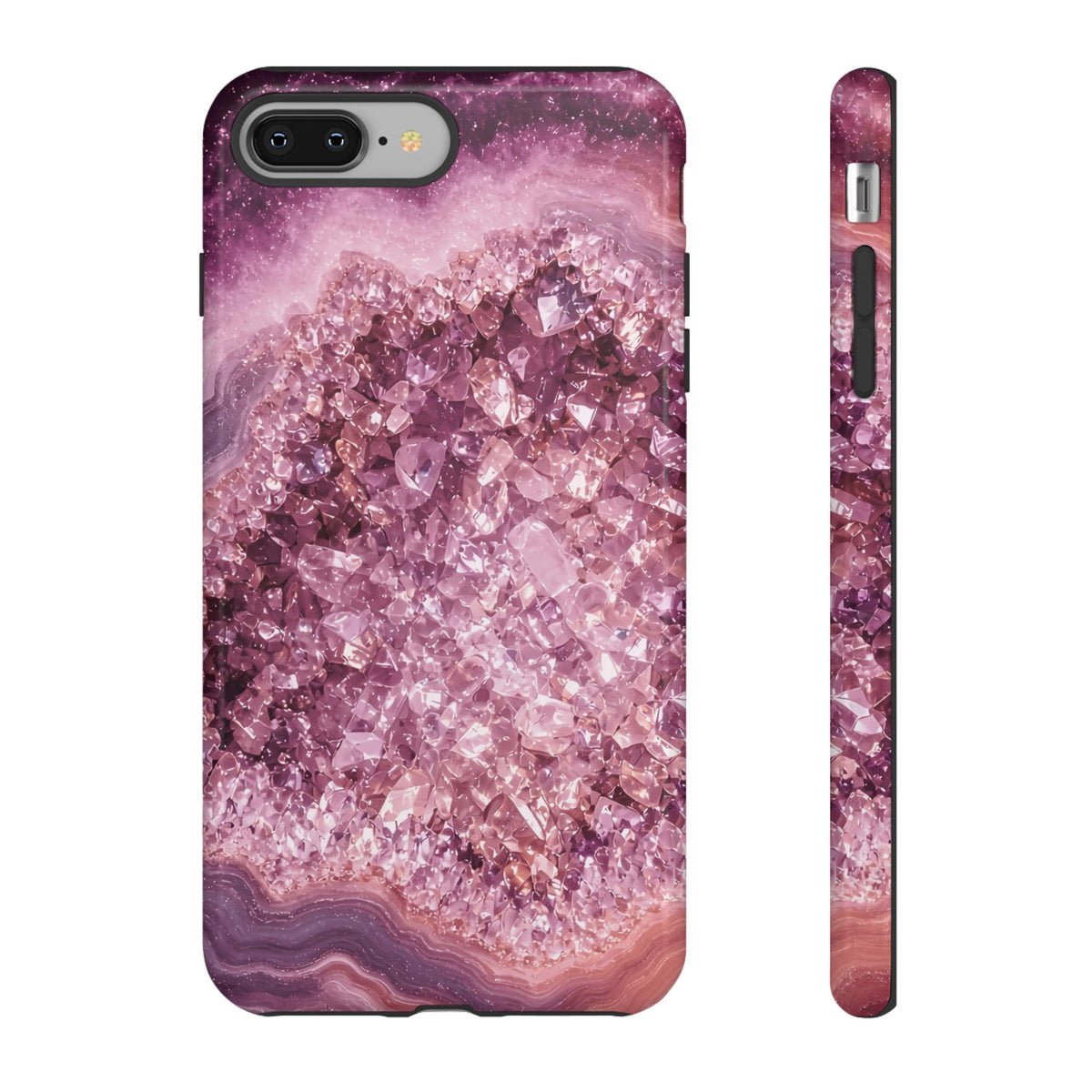 Geode Core - Rose Quartz Phone Case