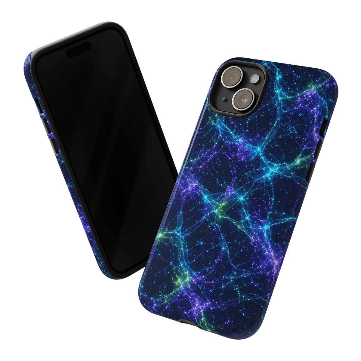 Neon Mycelium - Original Glow Phone Case